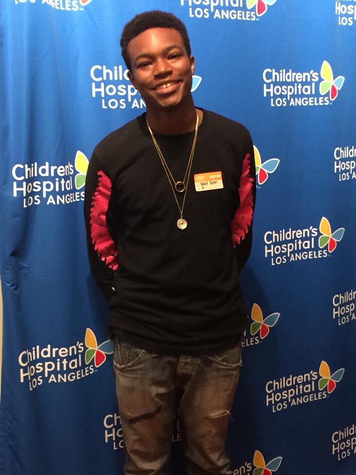Jaylan @ Children's Hospital Benefit Concert and Blood Drive for children with cancer