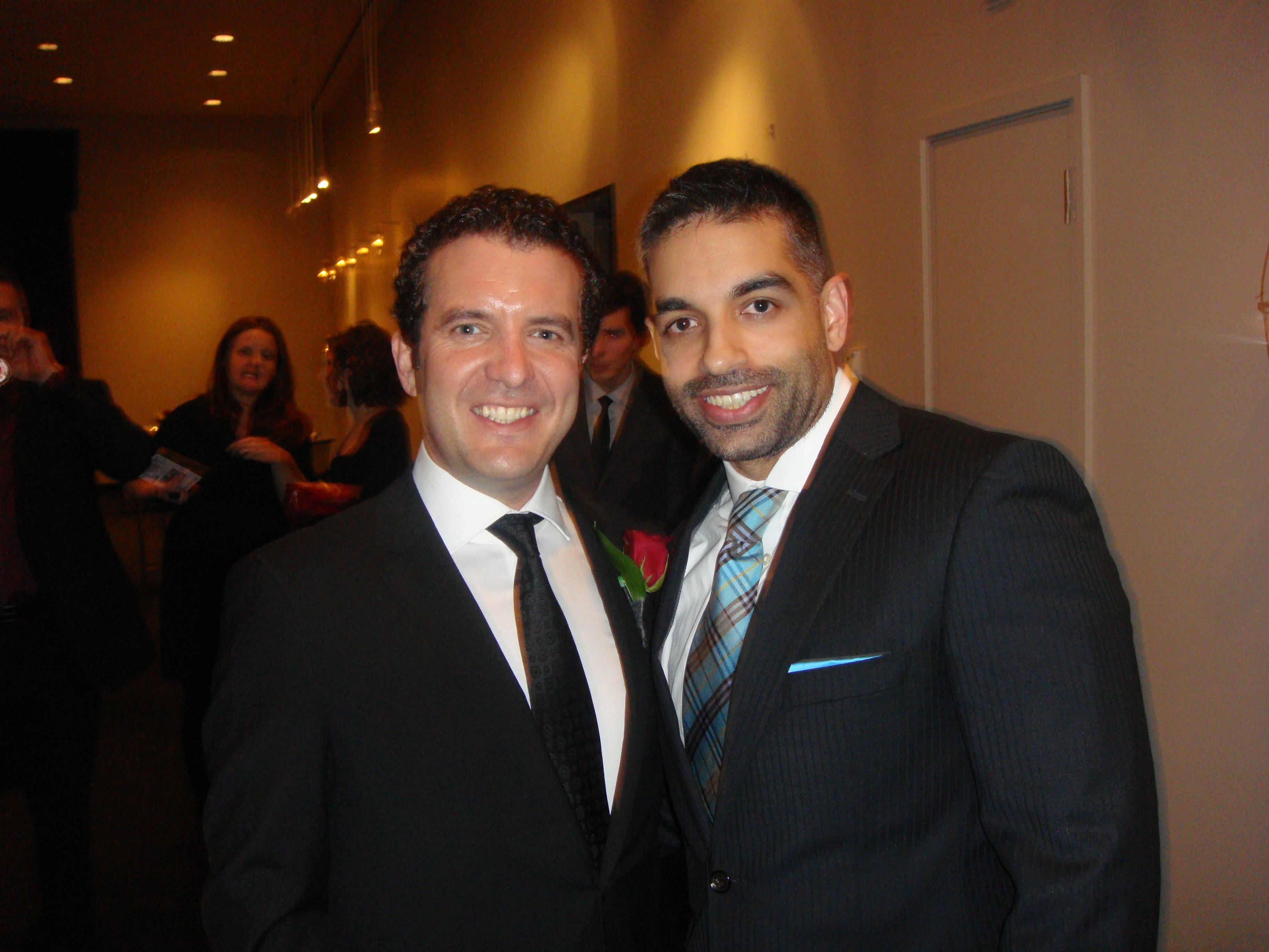With Rick Mercer (ACTRA Awards 2012 - Toronto)