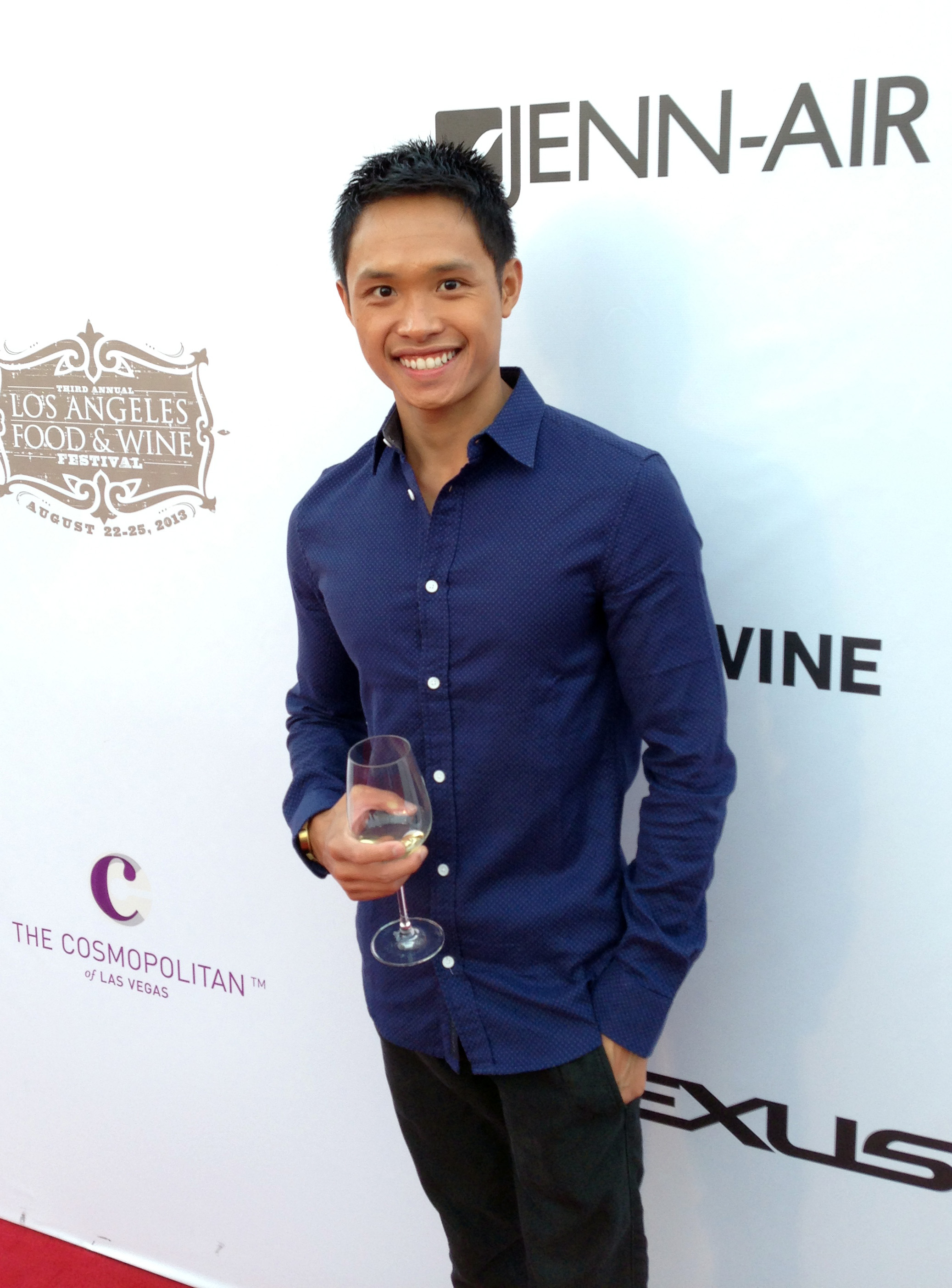 August 24, 2013 - Actor Adrian Voo attends the 3rd annual Los Angeles Food & Wine Festival marquee gala at The Walt Disney Concert Hall, in downtown Los Angeles