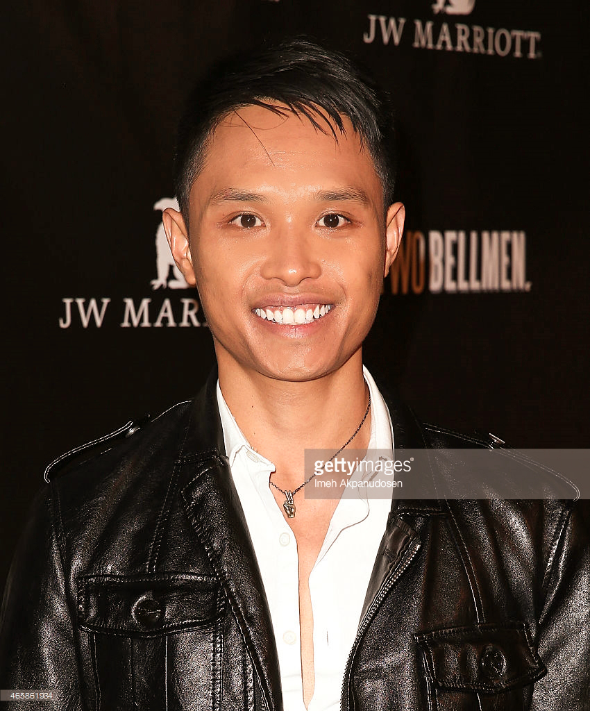 LOS ANGELES, CA - MARCH 10: Actor Adrian Voo attends the premiere of 'Two Bellman' at JW Marriott Los Angeles at L.A. LIVE on March 10, 2015 in Los Angeles, California.