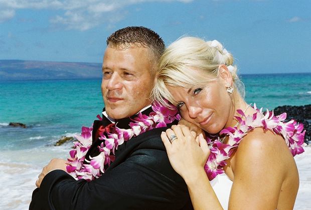 Zoltan Kovacs and his wife Tunde Kiss in Hawaii