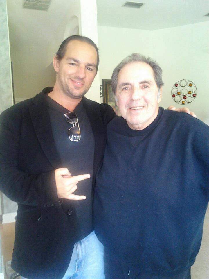 with the very talented David Proval on set of 