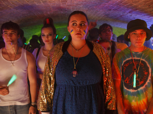 Still of Darren Evans, Jodie Comer, Ciara Baxendale, Dan Cohen and Sharon Rooney in My Mad Fat Diary (2013)