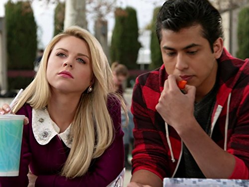 Still of Erick Lopez and Bailey De Young in Faking It (2014)