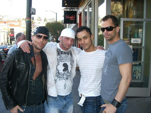 GUNNERWORLD DOES SAN FRANSISCO (PICTURED - GUNNER, RICKY SINZ, DAMION RIOS & CHAD MANNING)