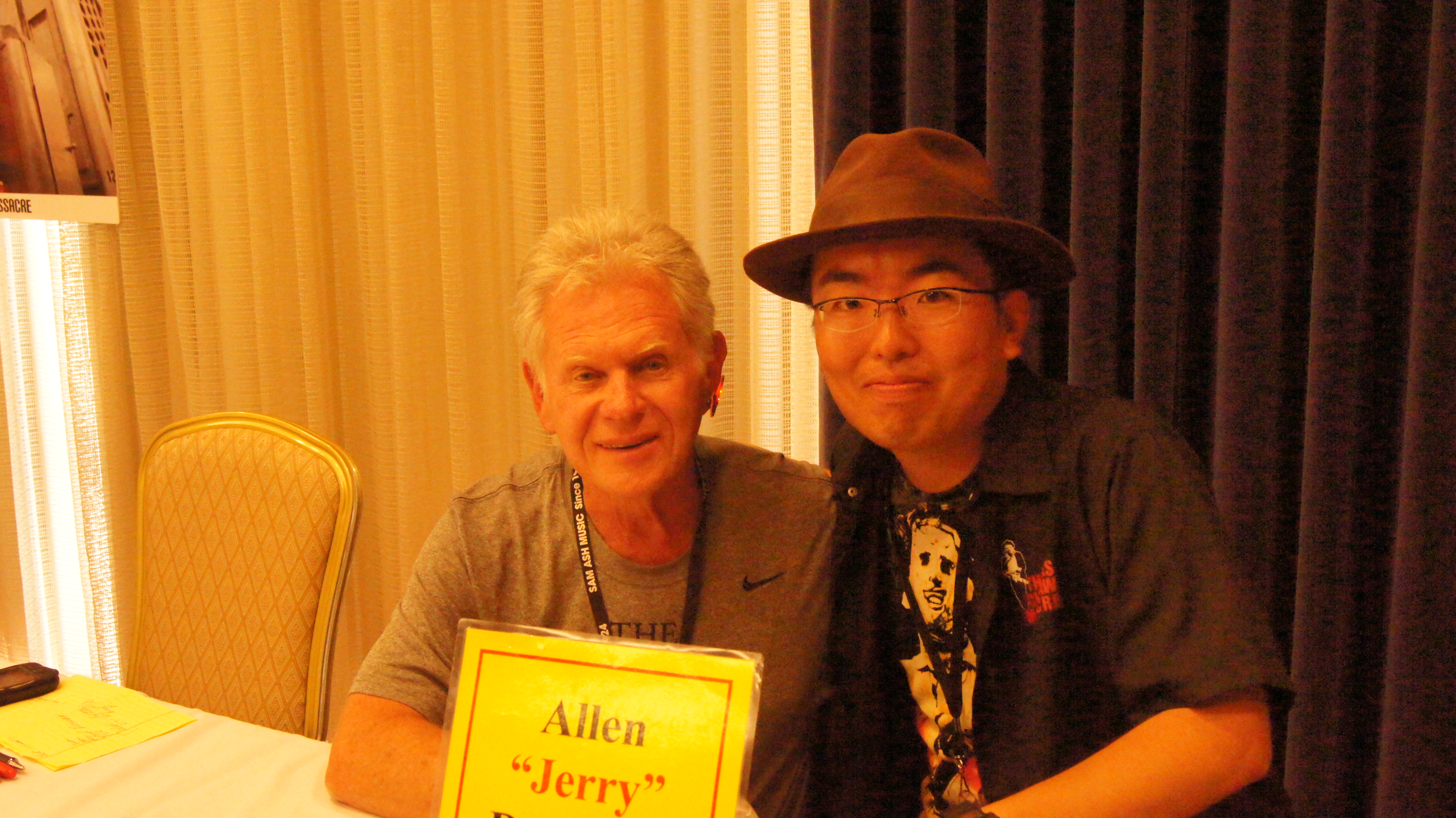 ''Jerry'' Allen Danziger from The Texas Chain Saw Massacre (1974) and the Japanese revolutionary filmmaker Ryota Nakanishi talked about genre filmmaking.