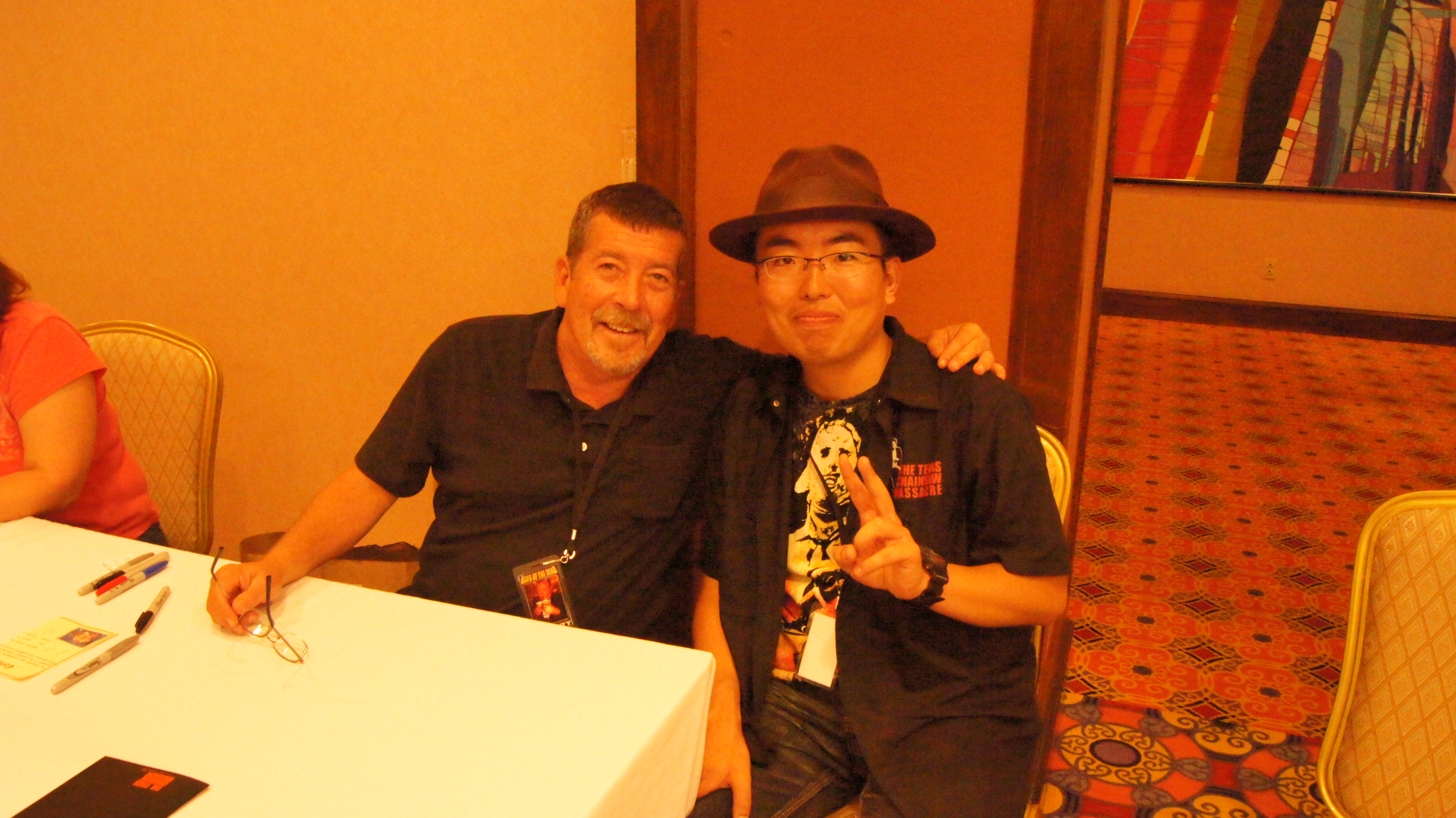''Grandfather'' John Dugan from The Texas Chain Saw Massacre (1974) and the Japanese revolutionary filmmaker Ryota Nakanishi talked about genre filmmaking.
