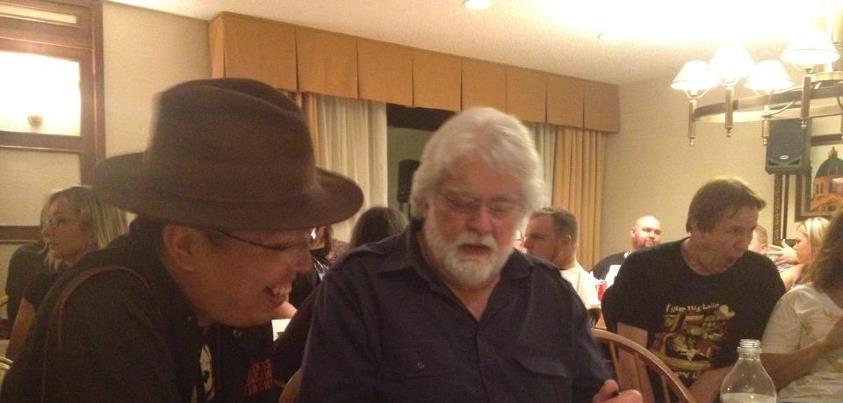 Gunnar Hansen is the most famous horror actor for the legendary role ''Leatherface'' in The Texas Chainsaw Massacre (1974). Ryota Nakanishi is a Japanese filmmaker who won Corman Award at Fright Night Film Festival 2012 in USA for his horror film Moxina.