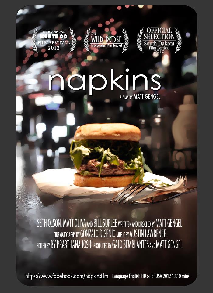 'napkins' film poster