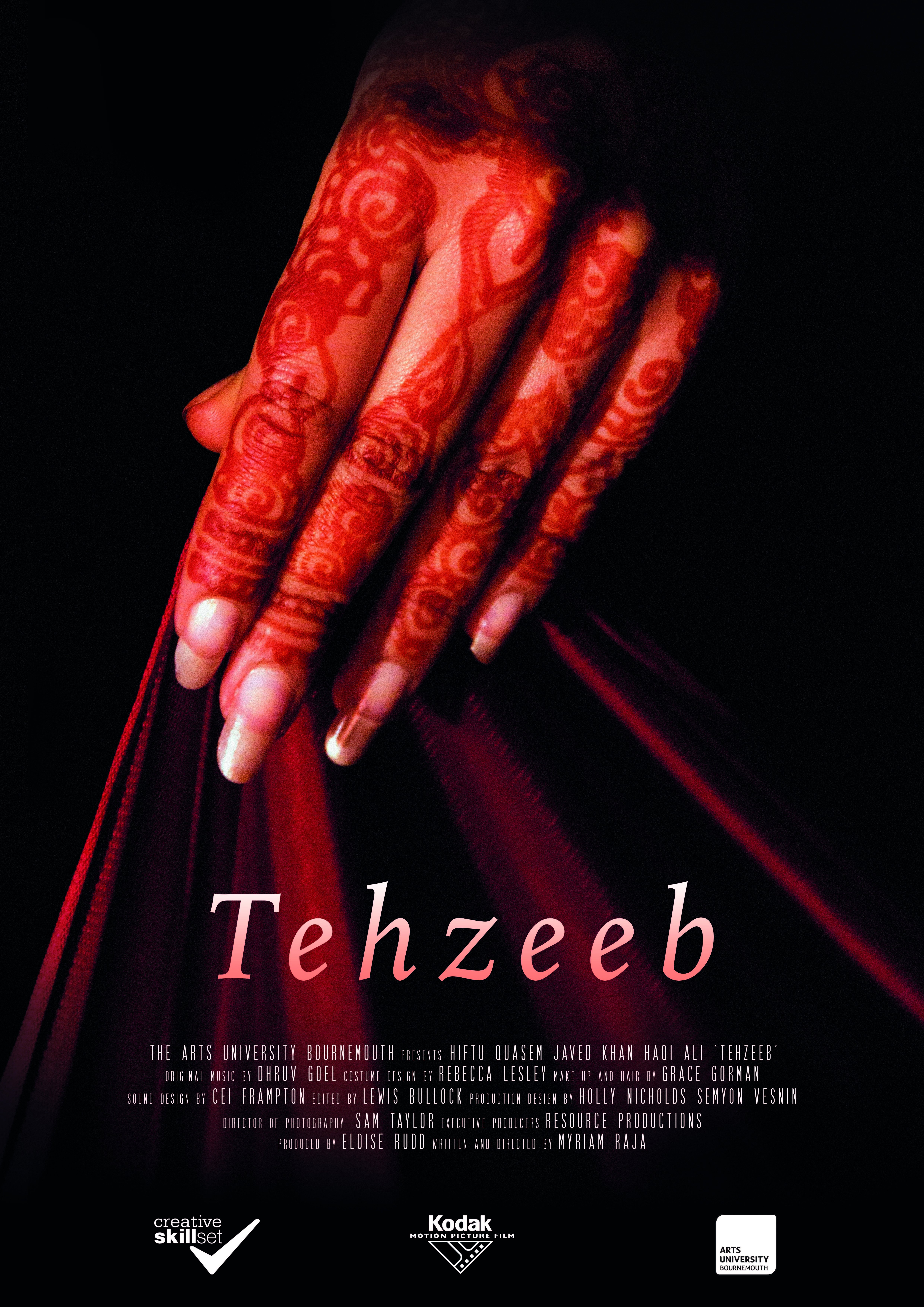 Jayne Turton, Myriam Raja and Eloise Rudd in Tehzeeb (2015)