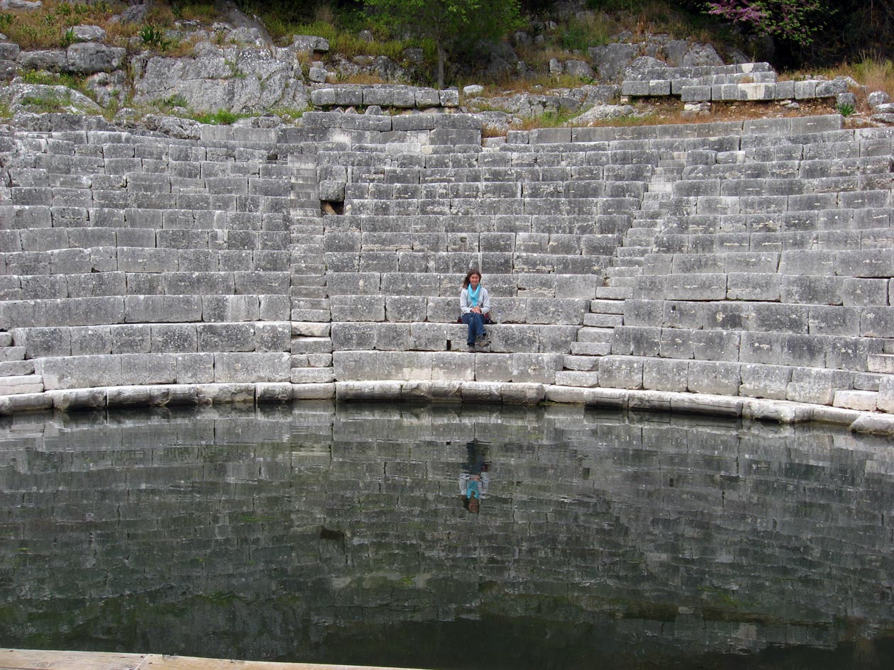 At Butrint Archaeological Park - Sarande, Albania 2012