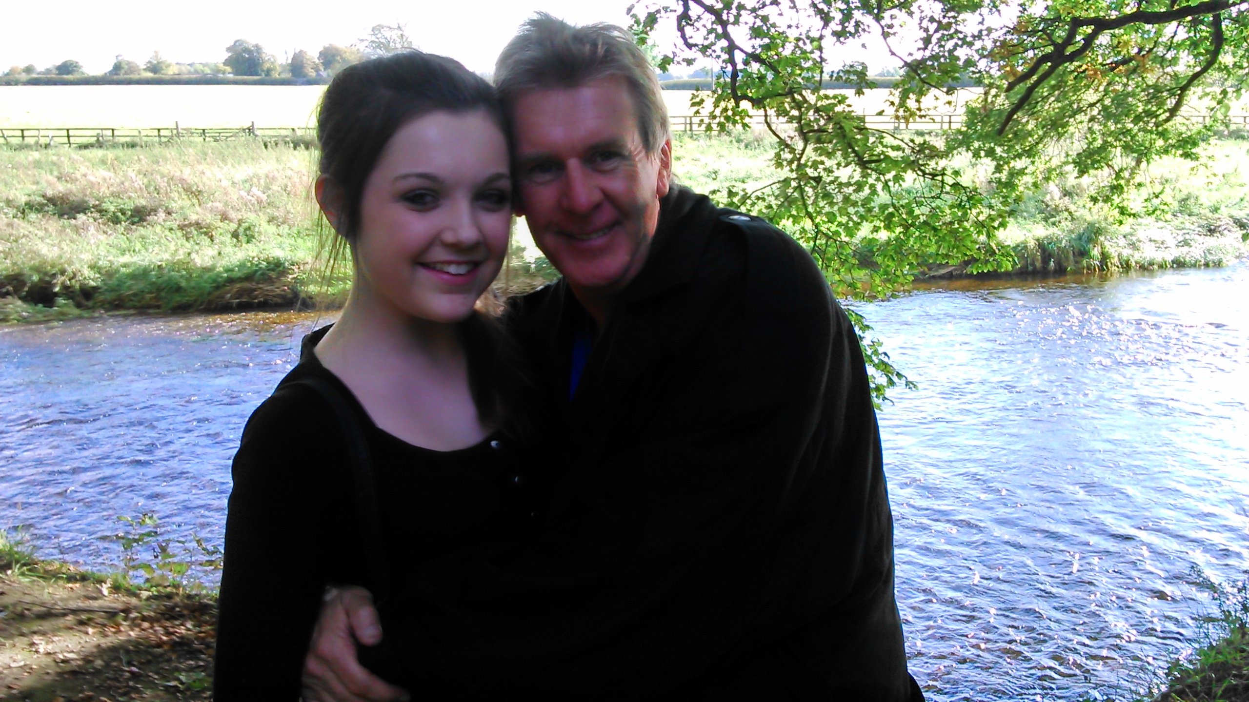 THE GAELIC CURSE Chloe Gibson (Bridge to Kindness) & Brian Walsh (Titanic) on set on THE GAELIC CURSE feature film on location in Ireland.