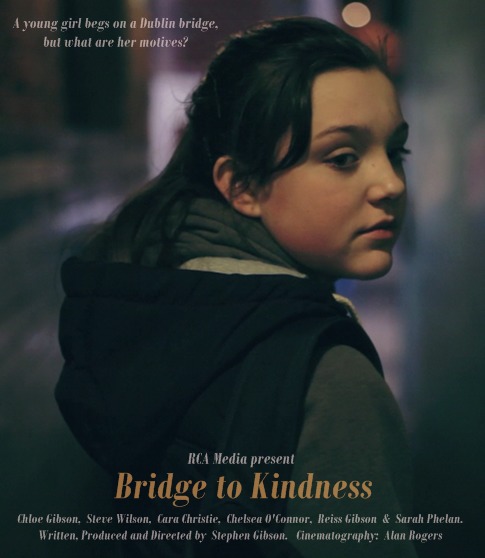 Chloe Gibson as lead, Amy, in BRIDGE TO KINDNESS