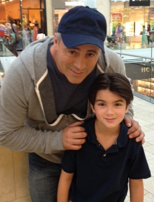 On Episodes set with Matt LeBlanc - awesome guy! and I learned alot on this set.