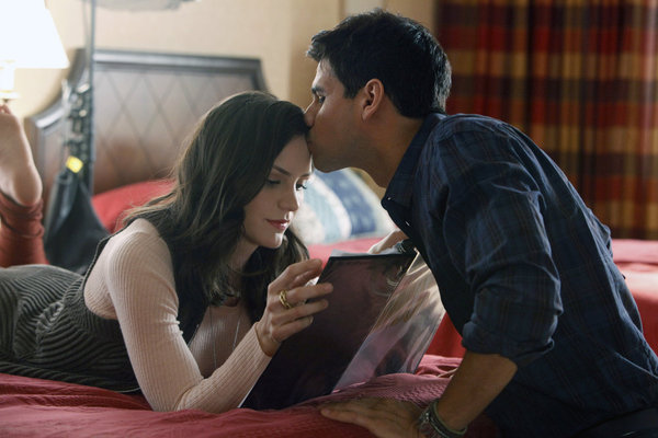 Still of Raza Jaffrey and Katharine McPhee in Smash (2012)