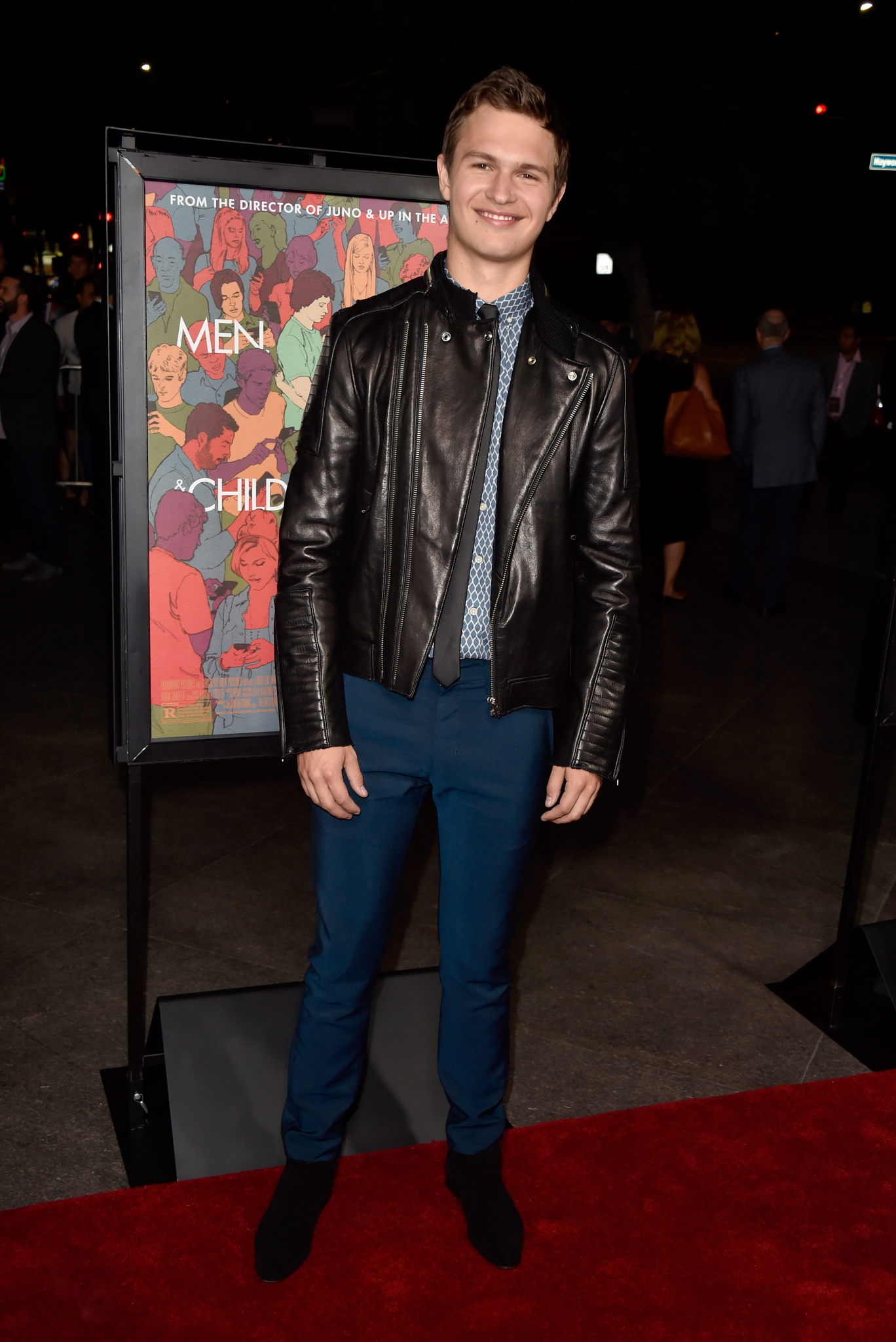 Ansel Elgort at event of Men, Women & Children (2014)