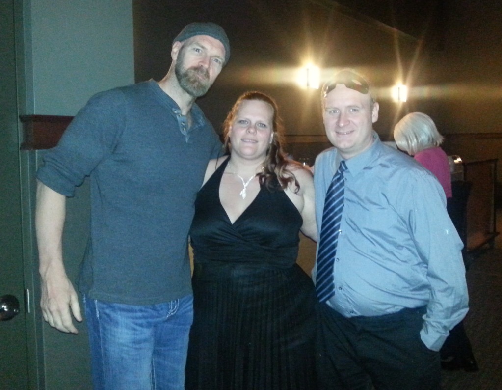 CK Expo Masquerade Charity Ball May 8, 2015 Tyler Mane, Corrinne Wood, and Dennis Wood