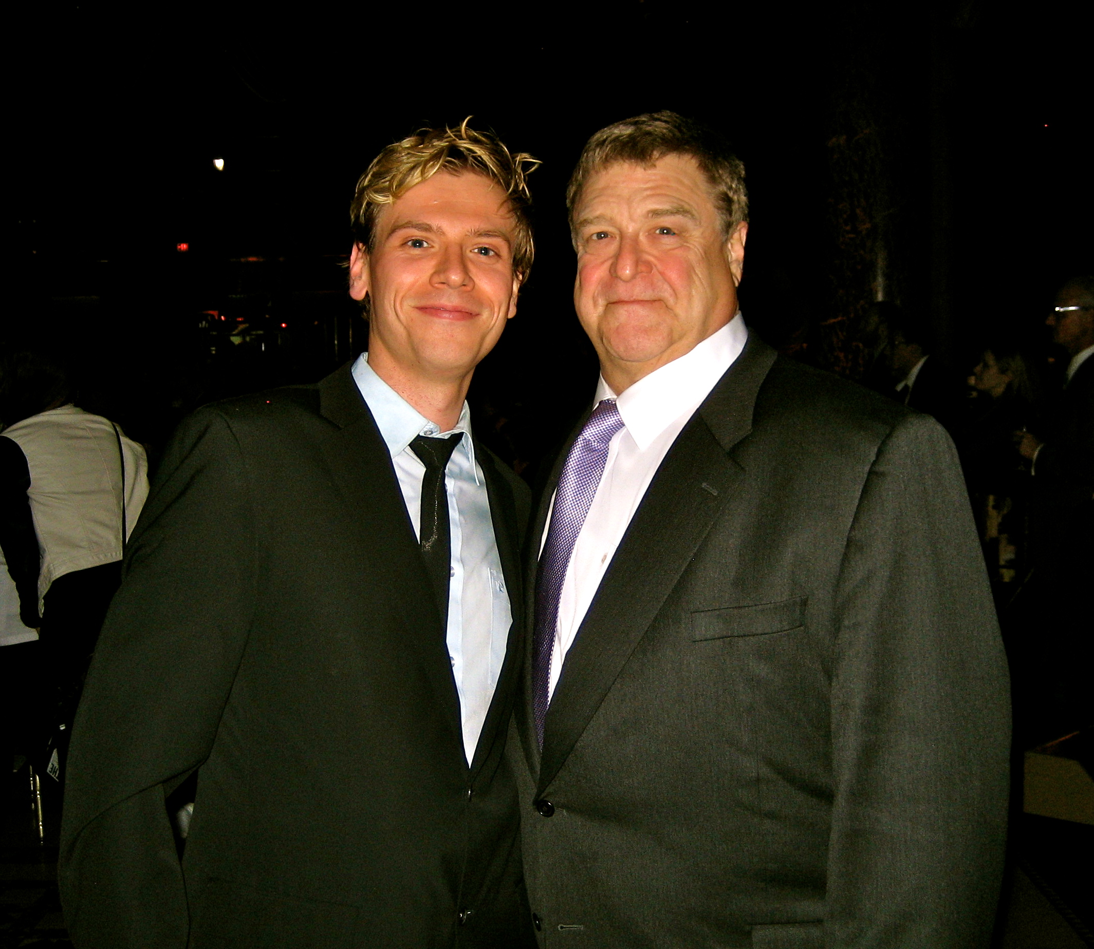 Actor & Writer John Goodman with Actor Stefano Da Fre. National Board of Review Event 2013