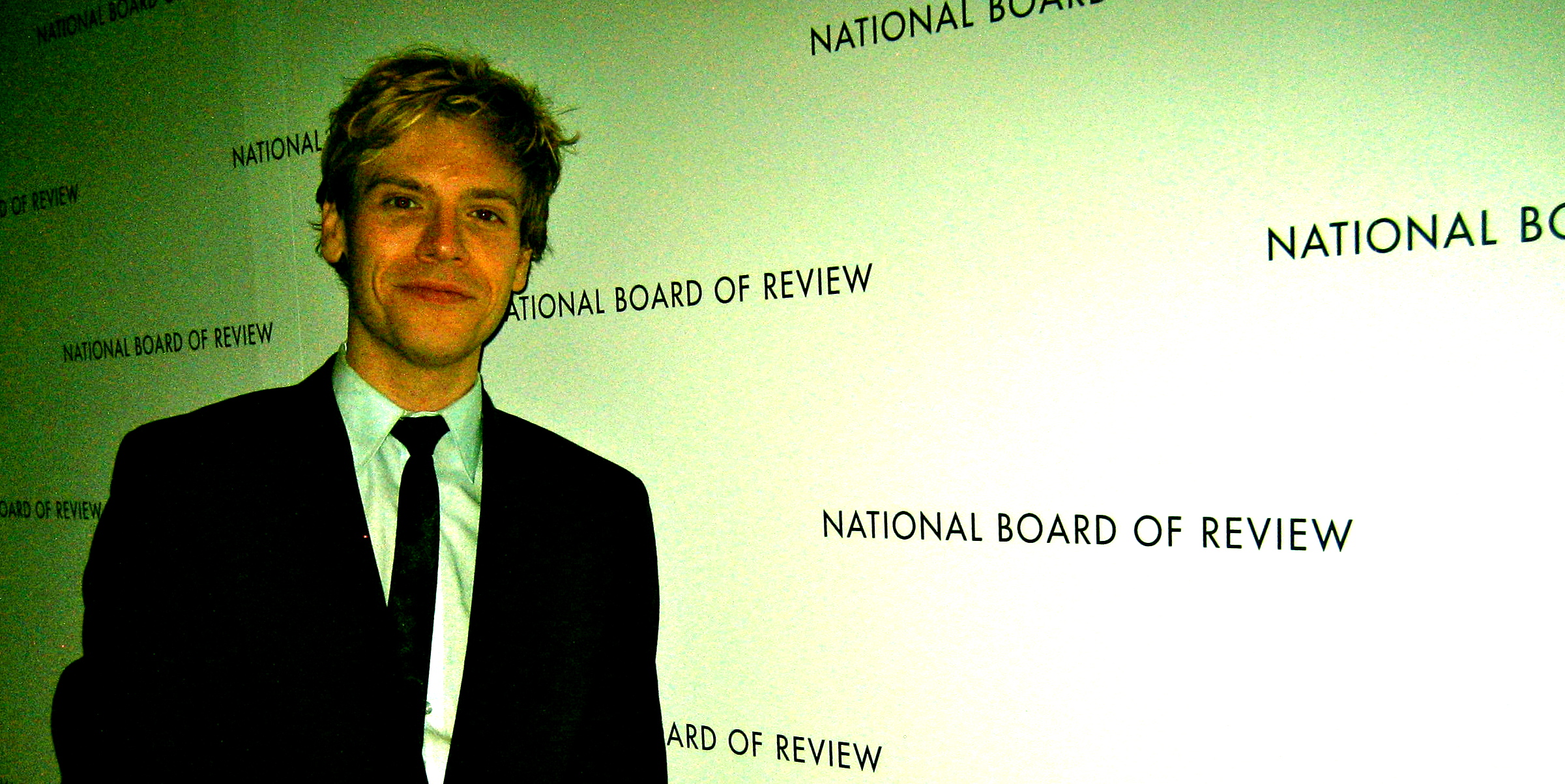 Actor Stefano Da Fre. Walks the Red Carpet. National Board of Review 2013