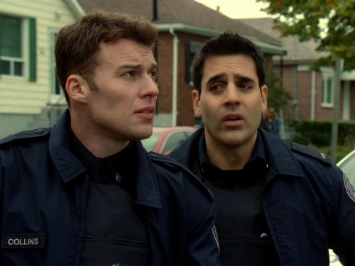 Still of Ben Bass and Peter Mooney in Rookie Blue (2010)