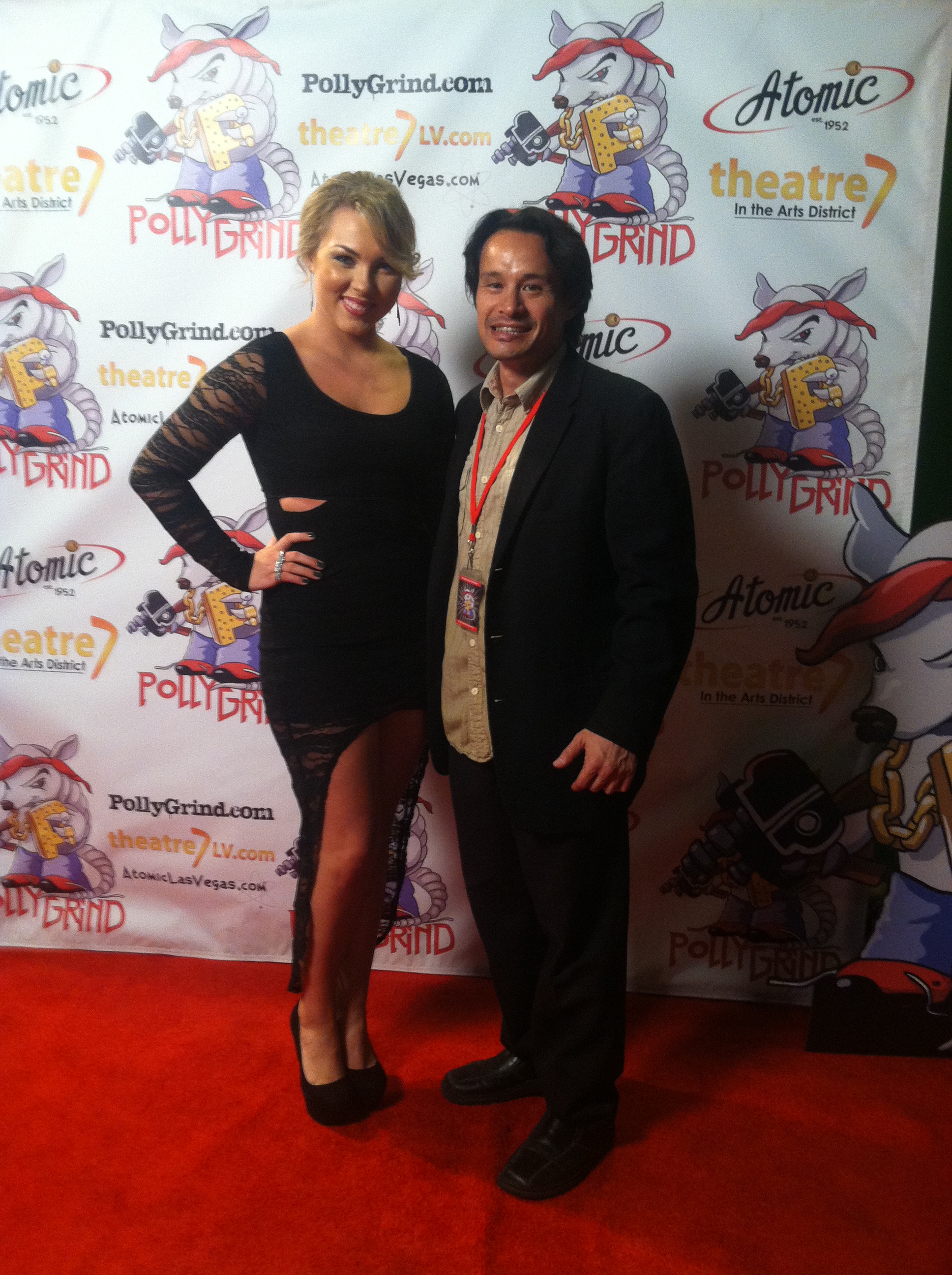 Red Carpet Road To Hell Premiere PollyGrind Festival With Michael Su