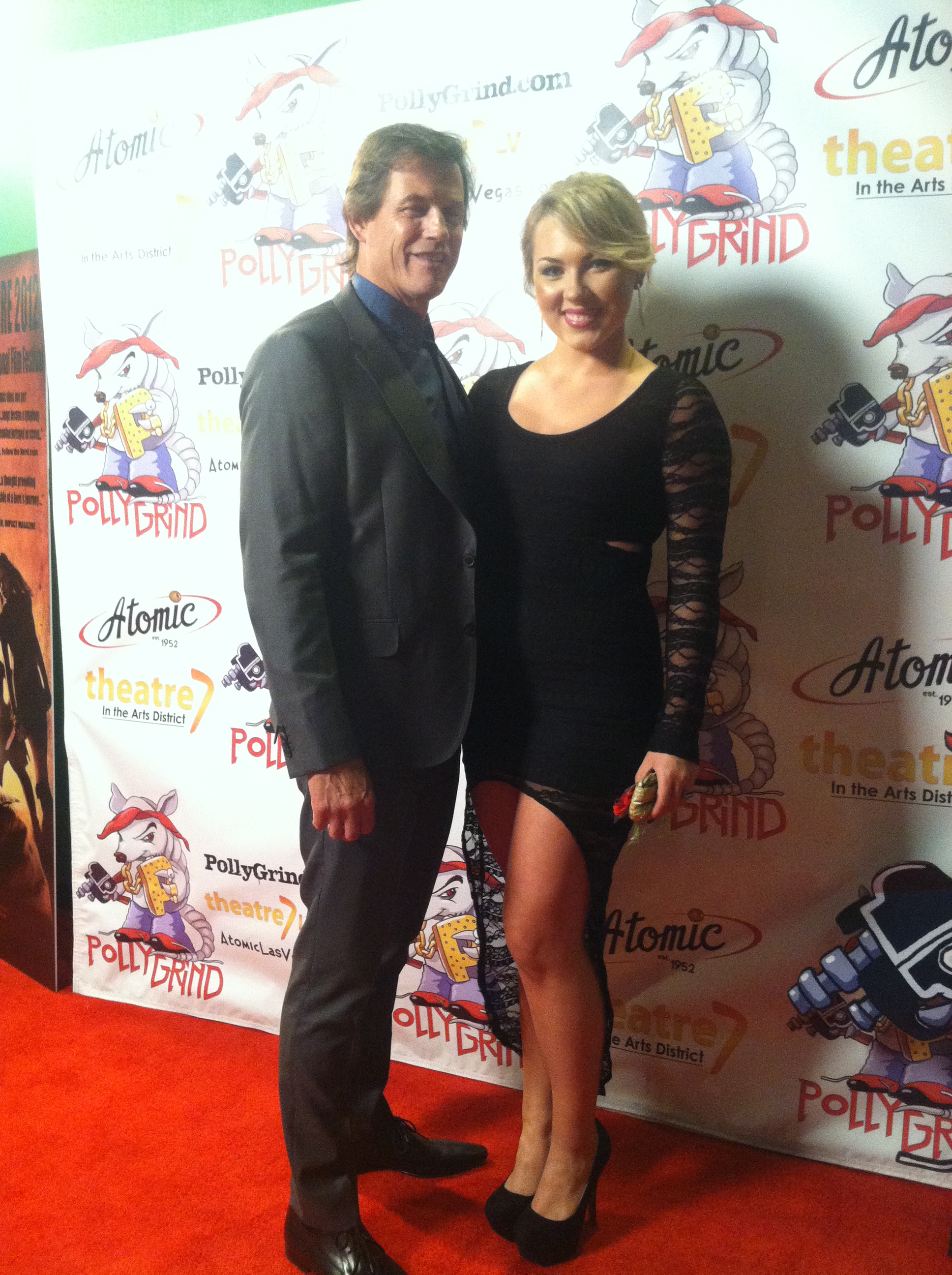 Red Carpet Road To Hell Premiere PollyGrind Festival With Michael Pare