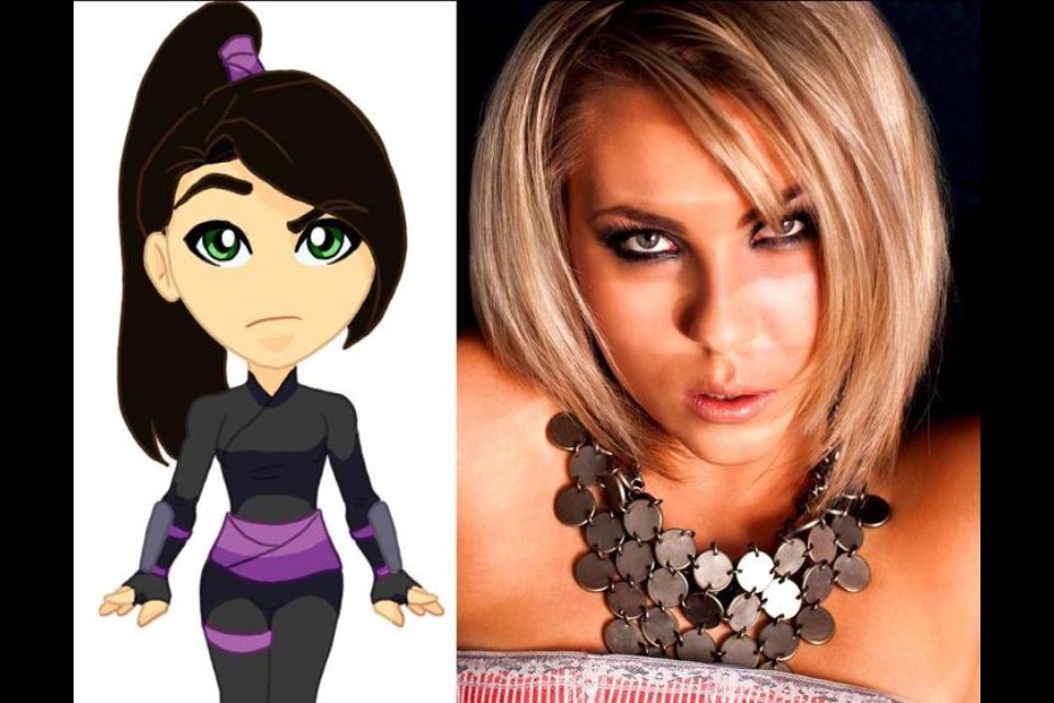 Paige Lauren Billiot voice of Girl Ninja in World According to Ninja Somnium Productions
