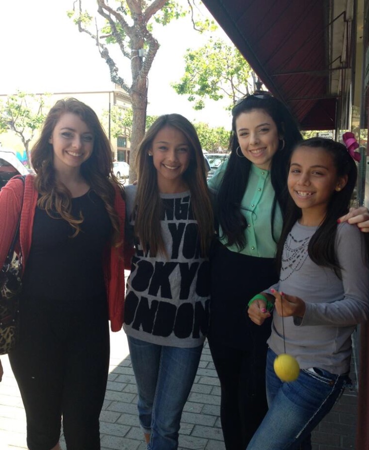 Nicki and her sisters in Monterey, Ca. 2014