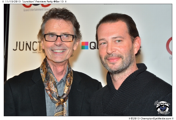 Actors & Father/Son Robert John Keiber and Christian Keiber on the Red Carpet for premiere of the film, 