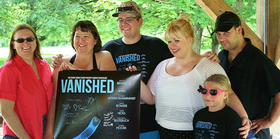 That's a wrap! Cast and crew wrap party picnic in June 2014. From Left: Brenda Jo Reutebuch, Candy J. Beard, Daniel J. Beard, Caitlin Smith, Katelynn Atterson-Barnhart and Jason Bowser.