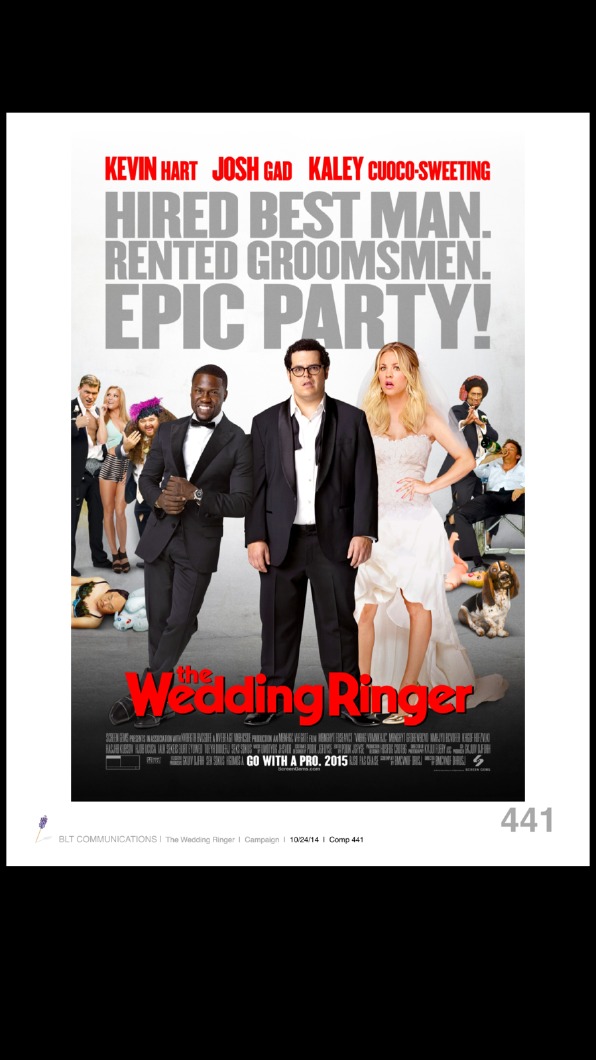 Advertisement for The Wedding Ringer