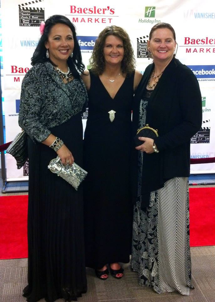 Michele Todd, Kimberly J Richardson & Brenda Jo at the Vanished film's Red Carpet Event.
