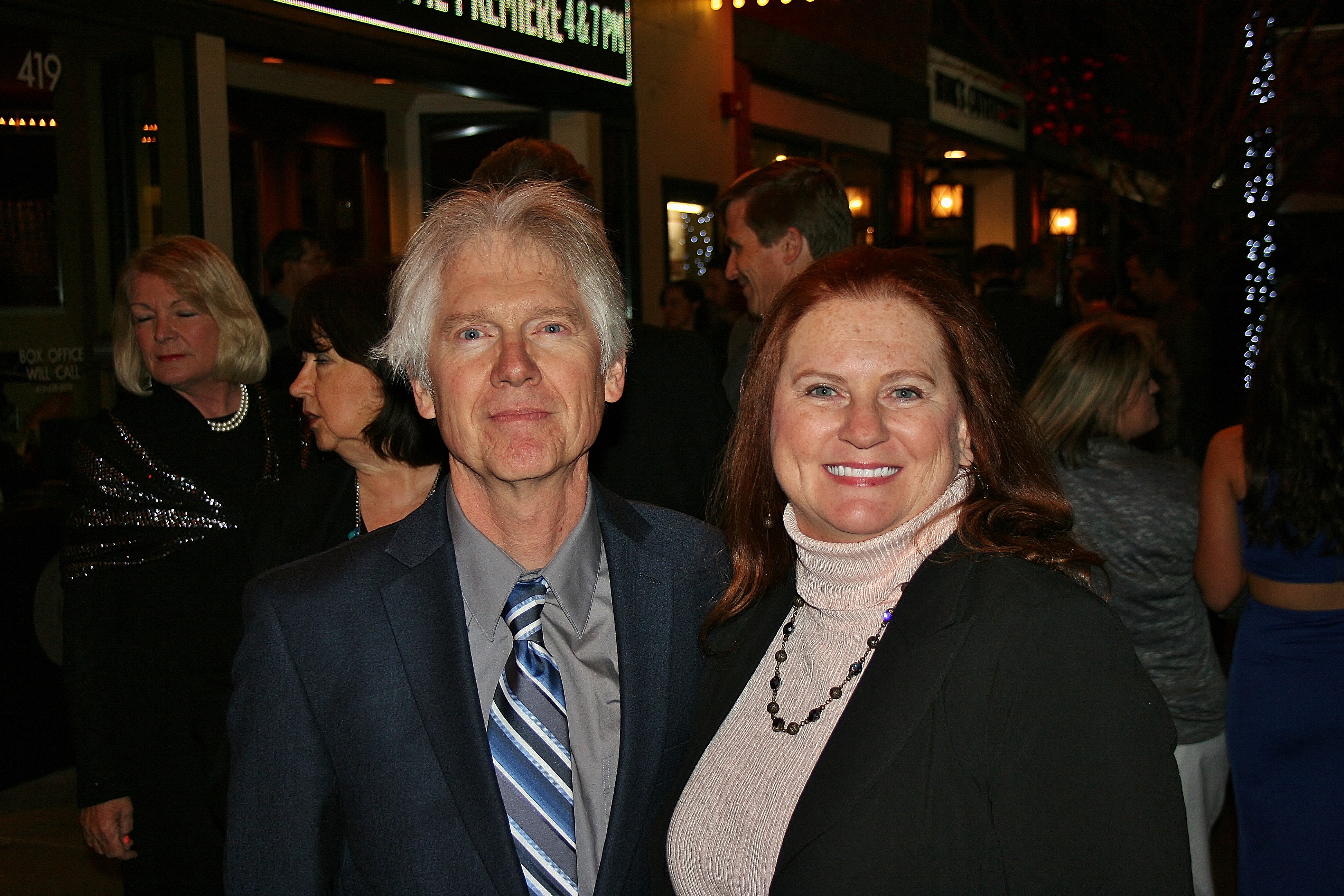 Donald Parker and Brenda Jo at Providence Red Carpet Event.