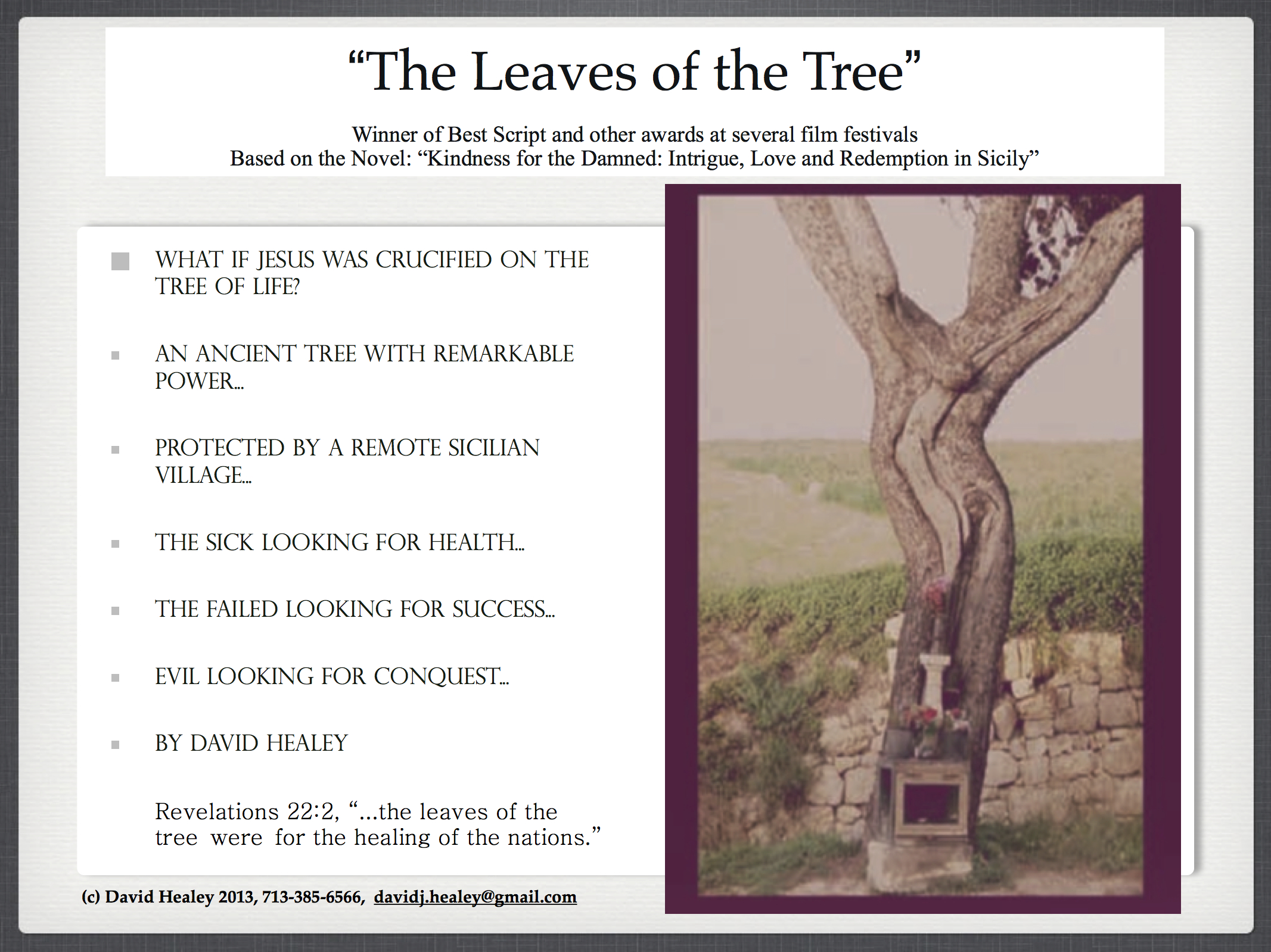 Leaves of the Tree poster