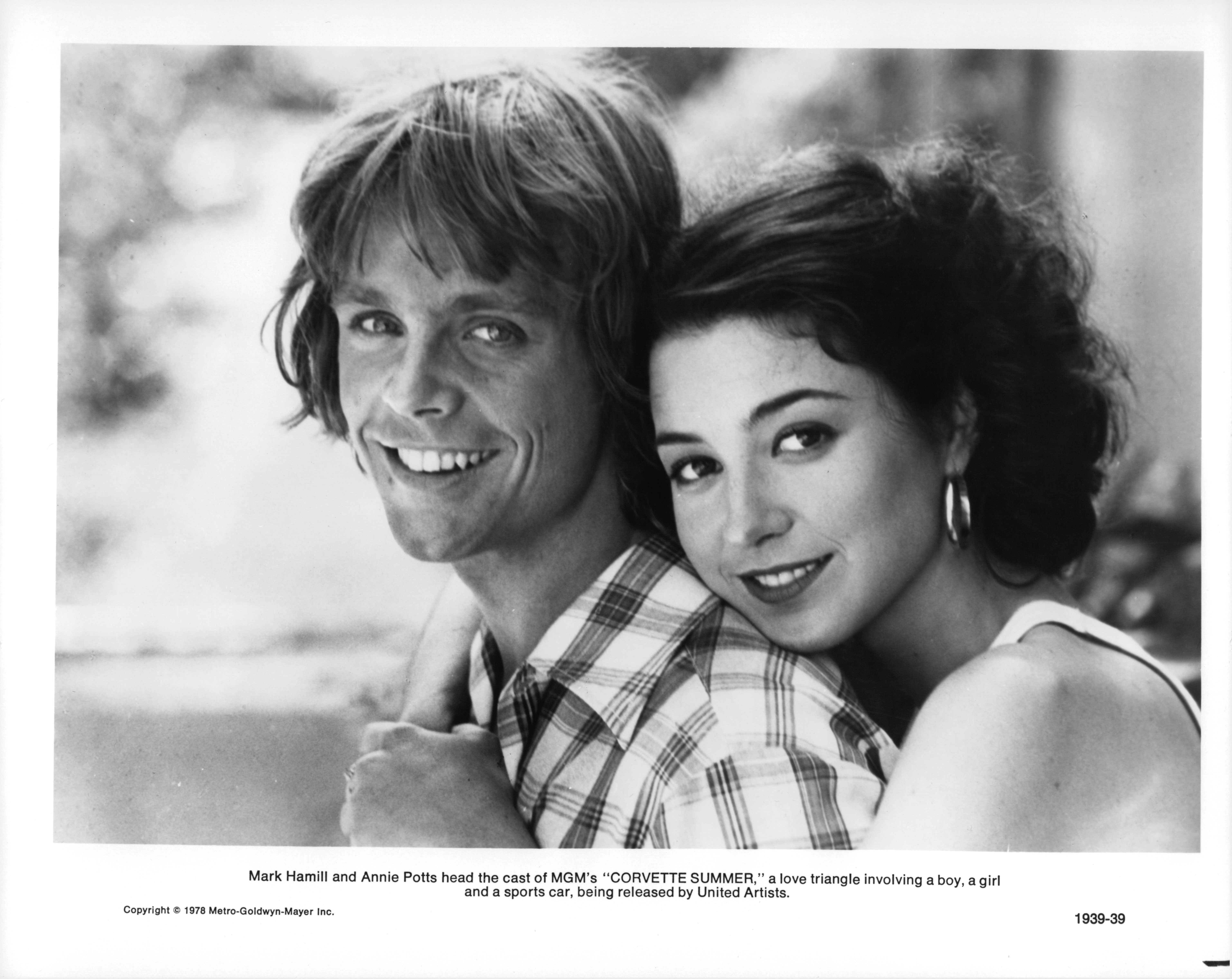 Still of Mark Hamill and Annie Potts in Corvette Summer (1978)