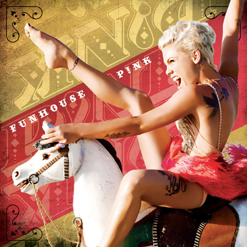 P!NK Album Cover - FUNHOUSE 2009