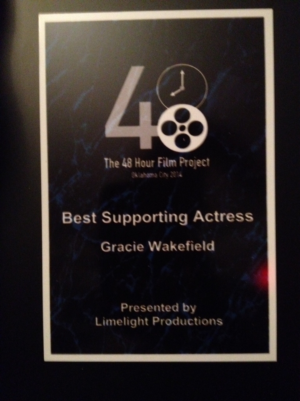 Best Supporting Gracie Wakefield