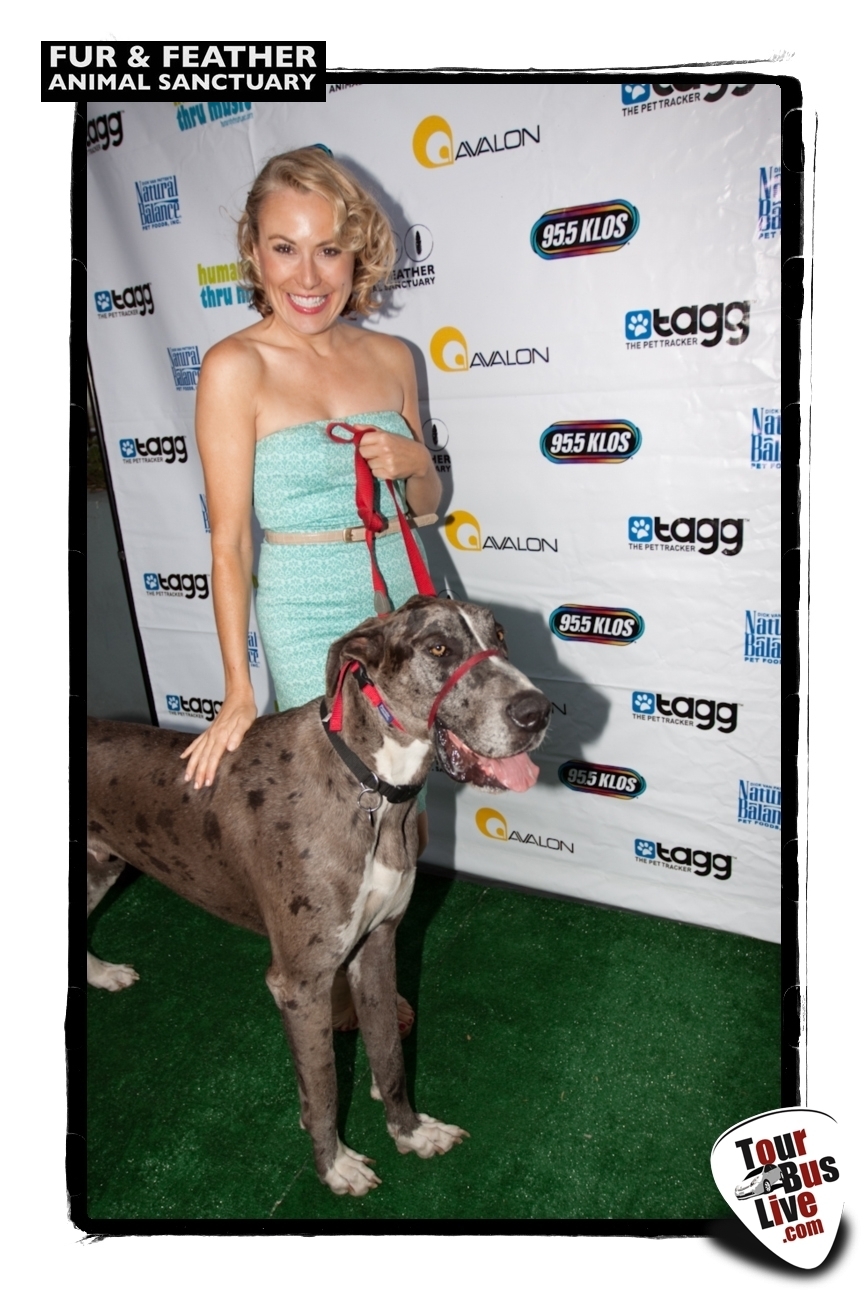 Actress, Meredith Thomas attends THE EARTH DAY CELEBRITY GREEN CARPET EVENT for Fur & Feather Animal Sanctuary in Hollywood.