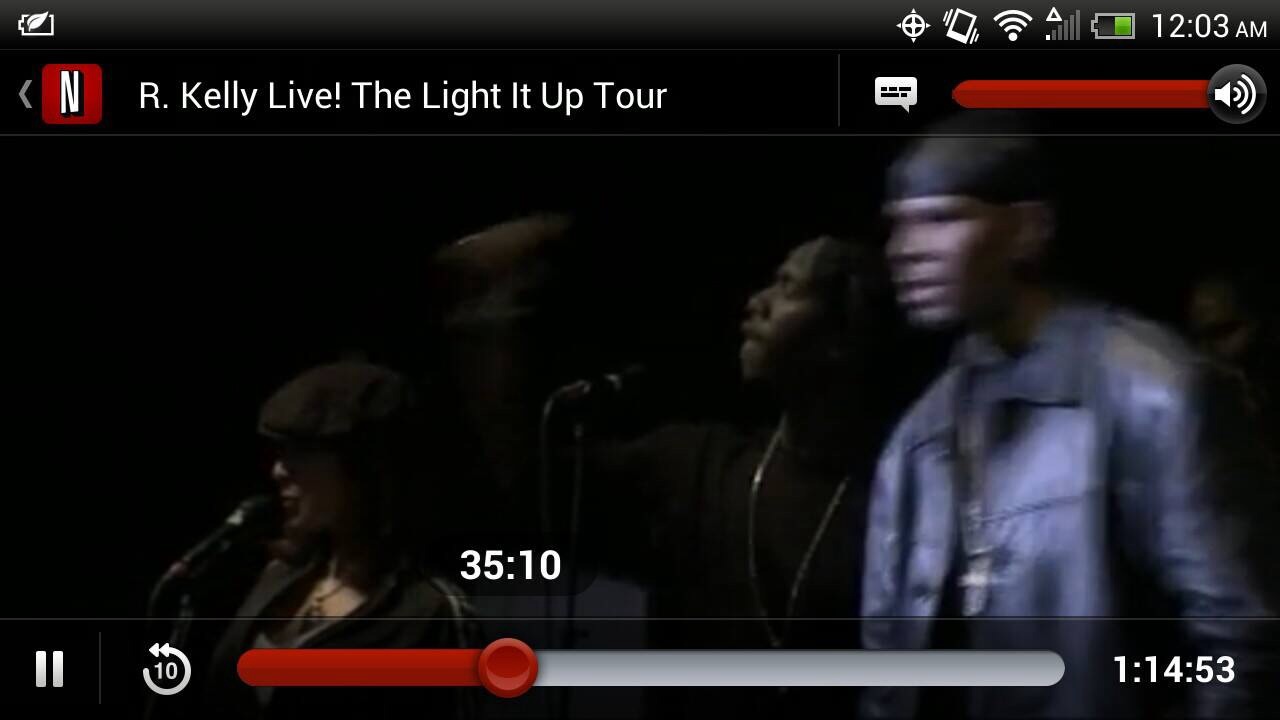 Light it up tour with r.kelly