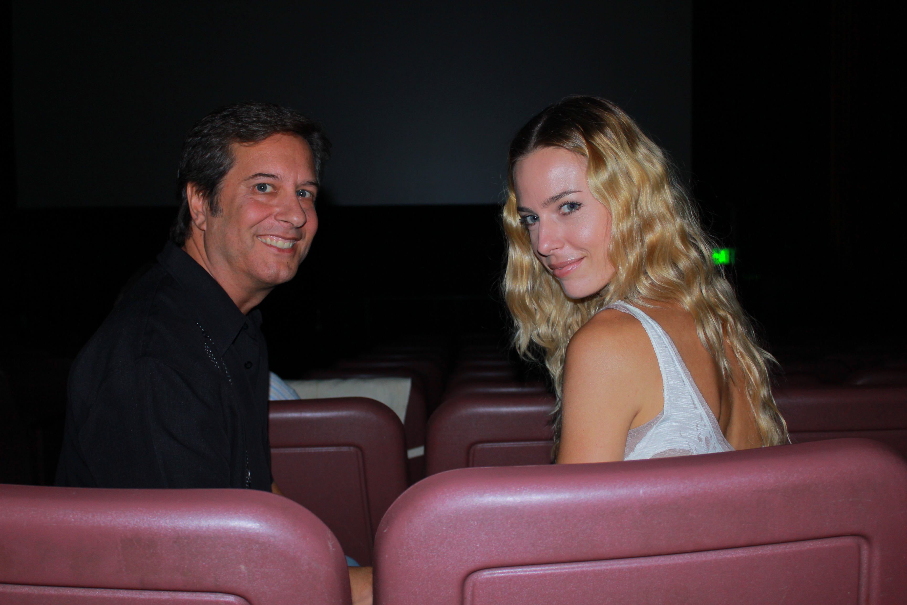 Tom Wardach and Cris Saur at the Premiere of Night and Day in Los Angeles