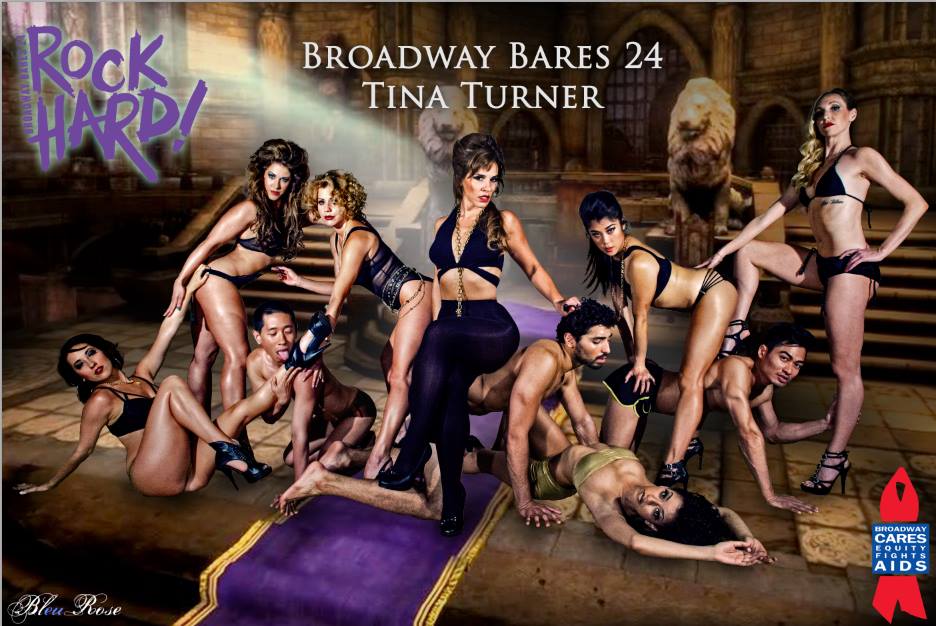 Broadway Bares XXIV: Rock Hard! Official Team Tina Turner Photo