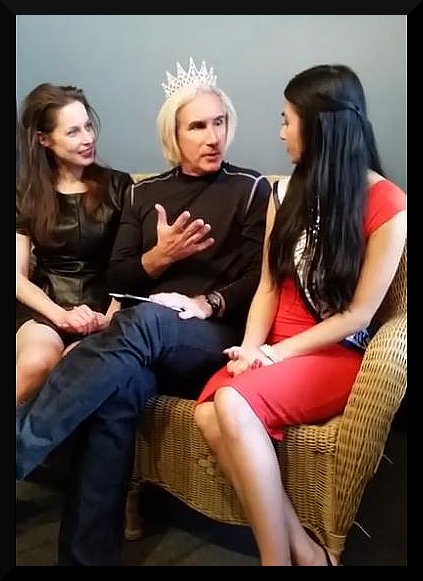 Jennifer Nuccitelli, Peter Austin Noto and Miss New York, Elizabeth Tam on The Peter Austin Noto Show.