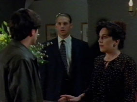 Jay simon As Billy With Rob Lowe and Ellen Cohen in Jack Higgens' 