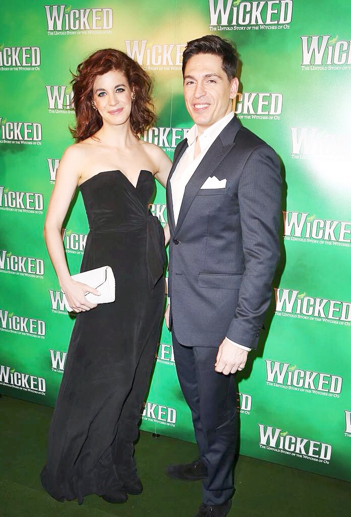 WICKED Sydney Opening Night - Shannon Ashlyn attends with Michael Falzon