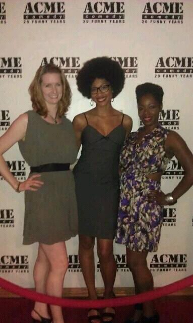 Michelle McCuin, Shondalia White, and friend.