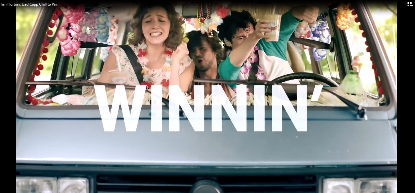 Tim Hortons Iced Capp Chill to Win Commercial 2014