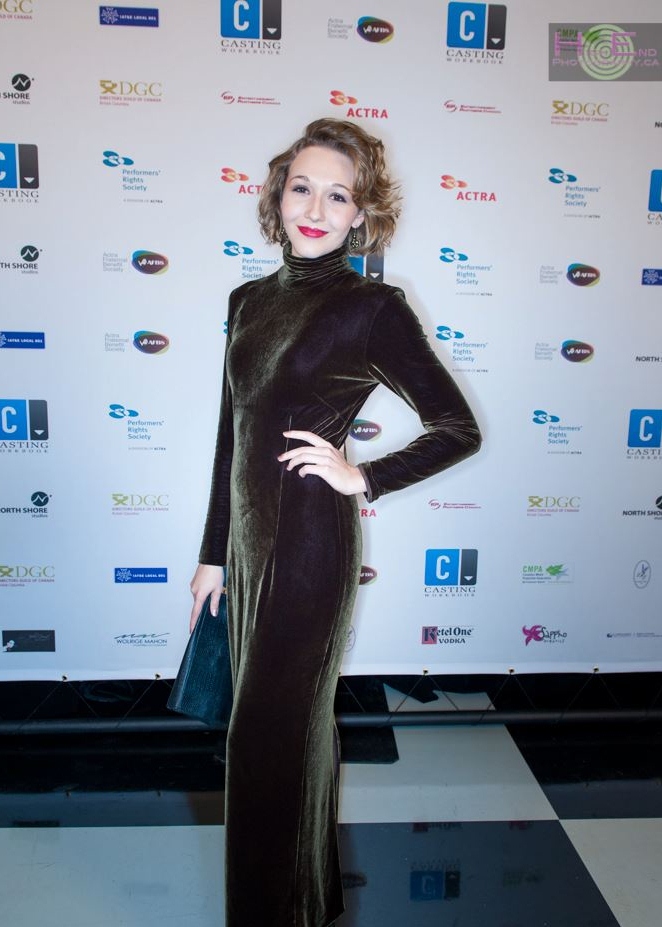Ava Vanderstarren at the 2012 UBCP/ACTRA Awards Gala