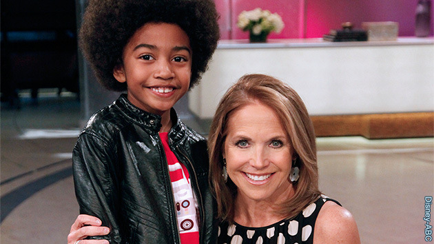 Miles Brown is featured on Katie Couric Show called 
