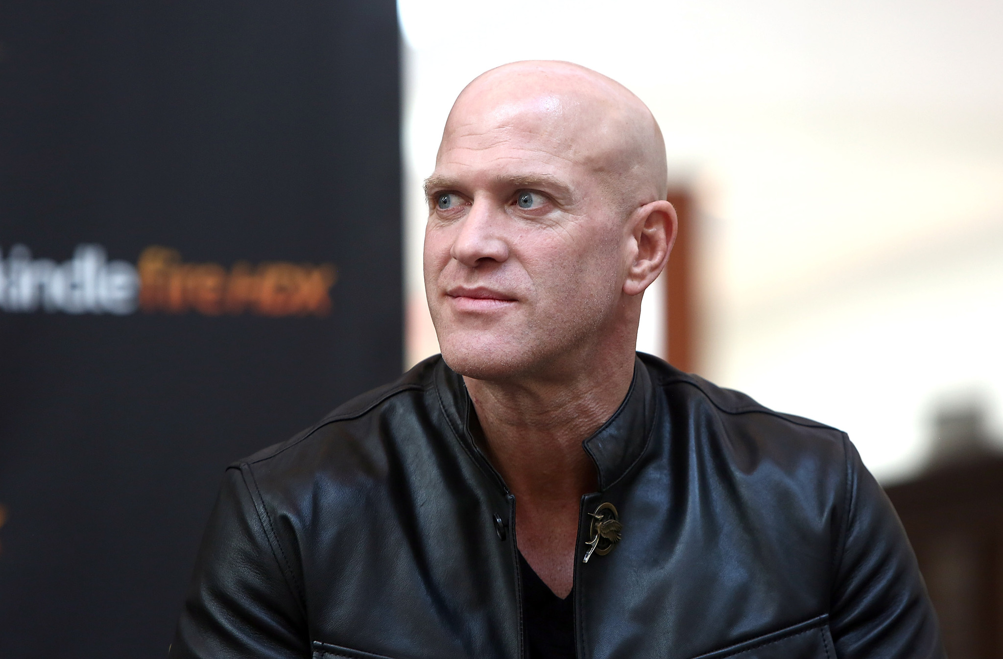 Bruno Gunn at event of Bado zaidynes. Ugnies medziokle (2013)