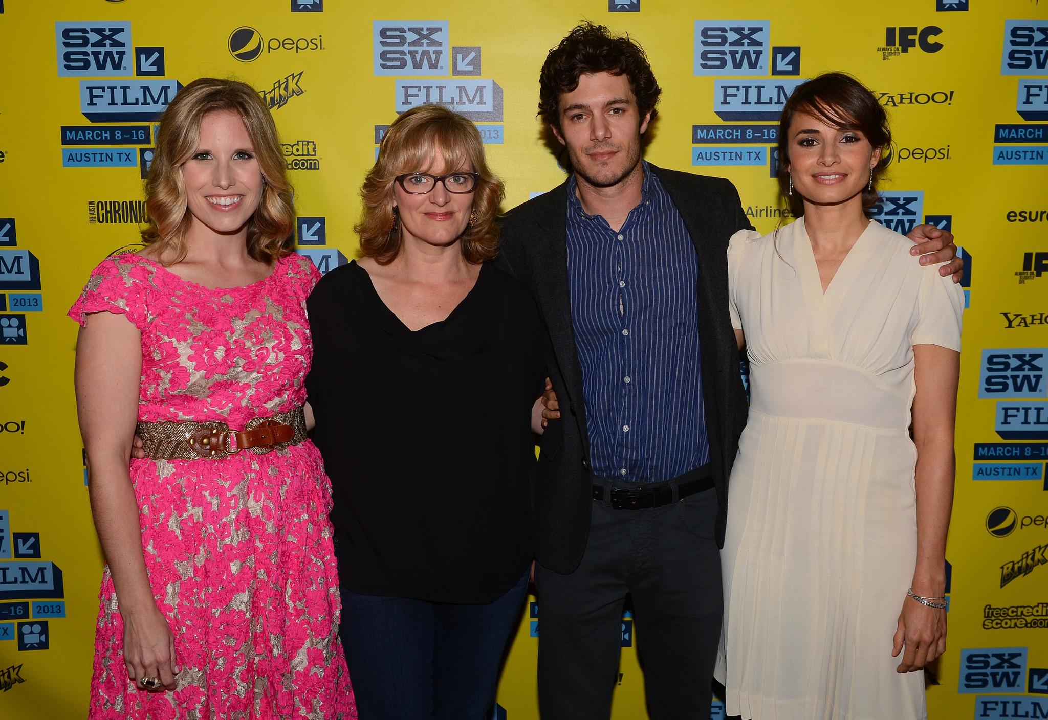 Adam Brody, Mía Maestro, Daisy von Scherler Mayer and Kathleen Christy at event of Some Girl(s) (2013)